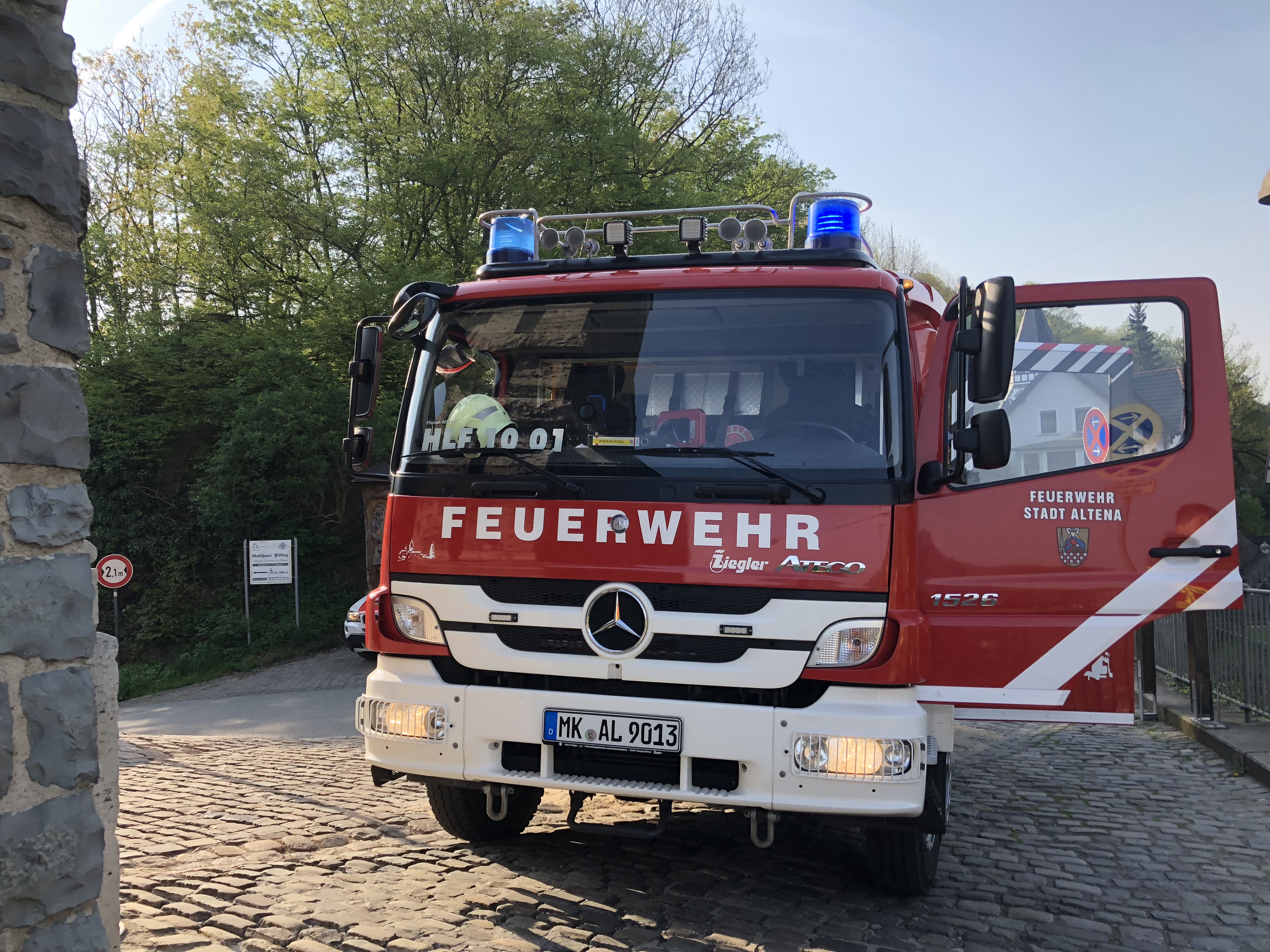 Information der Feuerwehr Altena zur Alarmierung per Sirene